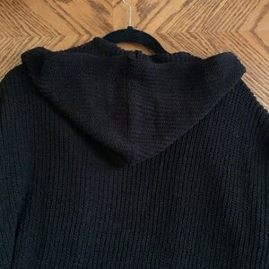 Terra & Sky Hooded Chenille Cardigan 2x